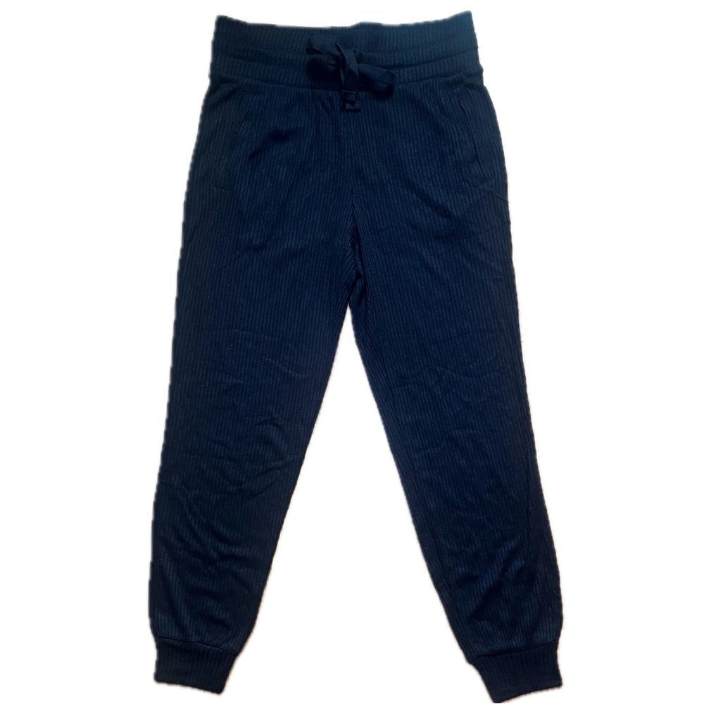 Z Supply Knit Jogger Ribbed Black Small
